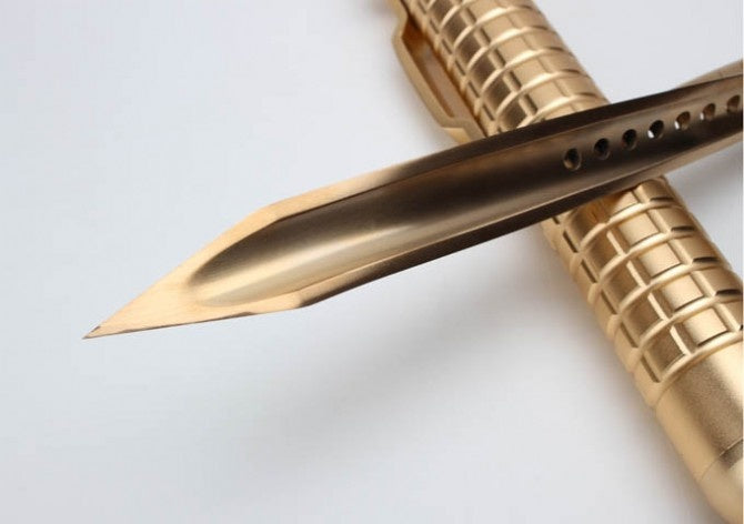 Microtech 13" JAGDKOMMANDO Twisted Tri Edge Dagger Bead Blast SPECIAL FORCE Fixed Blade Knife with Aluminum Sheath