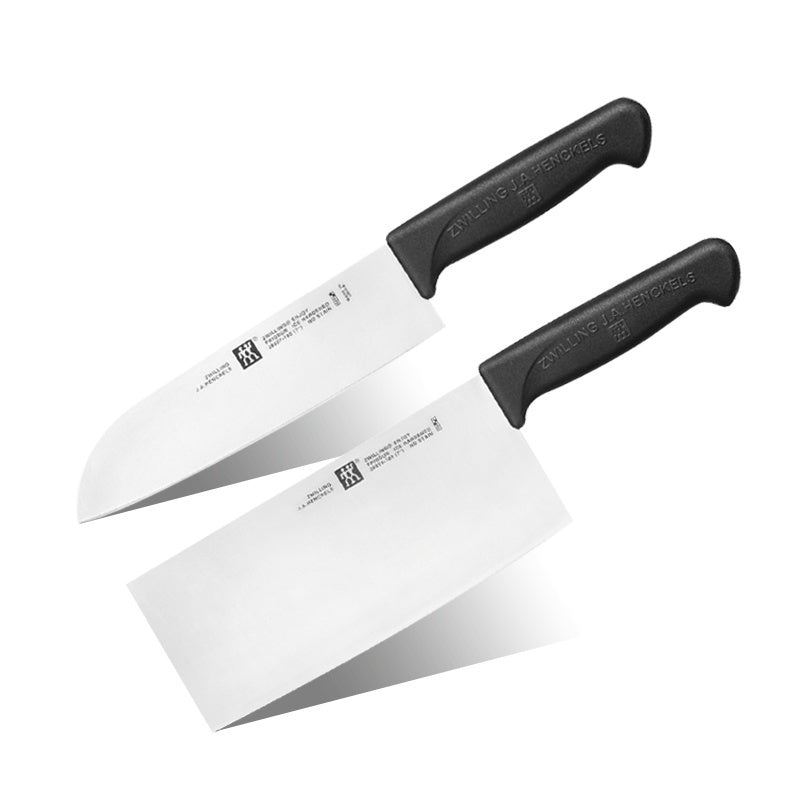 Enjoy Chefs Knife Set Knives Kitchen Set - Real plastic Handle- Kitchen Knife Set with Hardness Gift Black Box- Professional Kitchen Knife - 2 Piece Stainless Steel Cutlery Knives Set