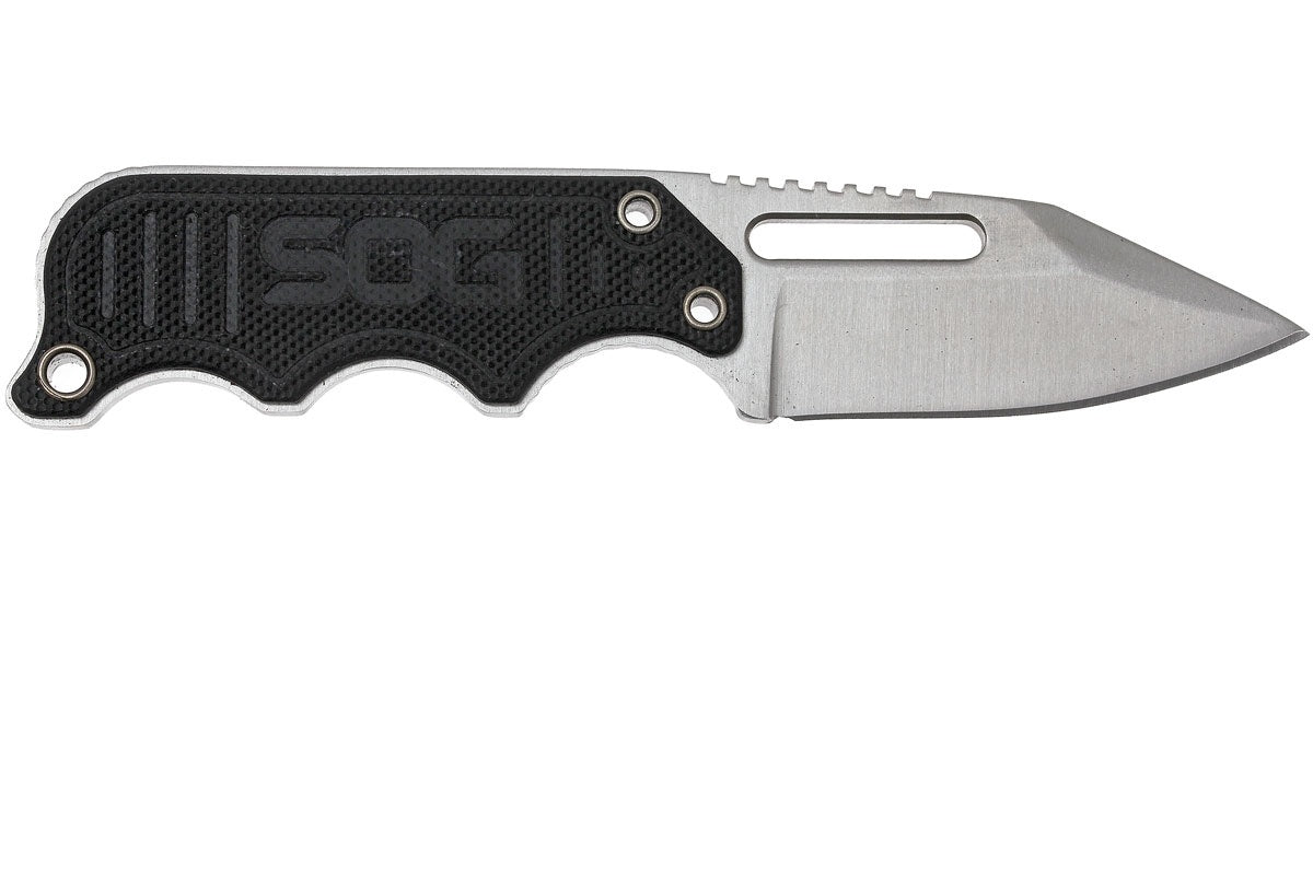 Edc Small Fixed Blade Knives – Instinct Mini 1.9 Inch Full Tang Belt Knife and Boot Knife w/Tactical Knife Sheath and Neck Knife Chain (NB1002-CP)