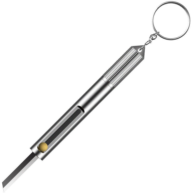 Emergency Mini Necklace Blade Fruit Knife for Camp Hunt Survive Hike Edc Pocket