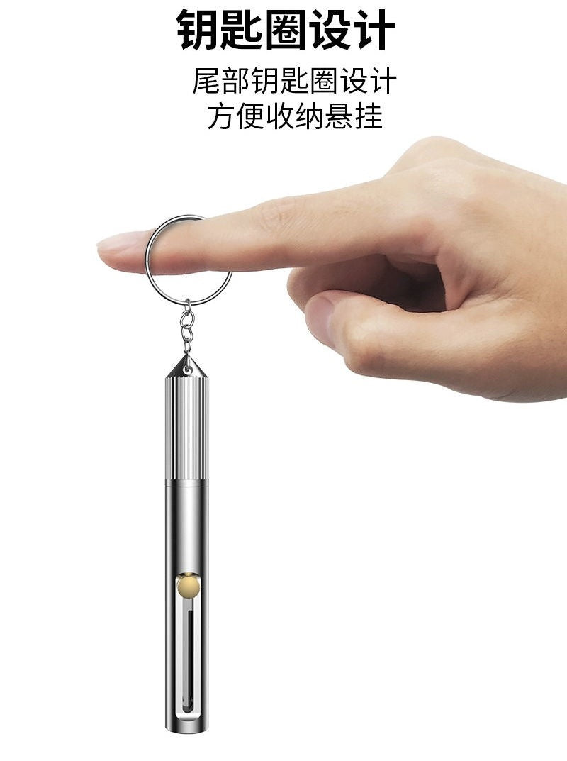 Emergency Mini Necklace Blade Fruit Knife for Camp Hunt Survive Hike Edc Pocket