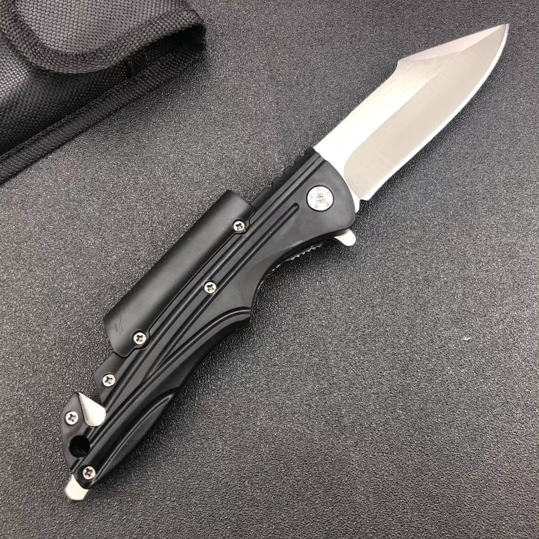 Browning "9"BALLISTIC Tactical Combat Spring Assisted Open Pocket Rescue Knife EDC Folding Hunting Camping Tools