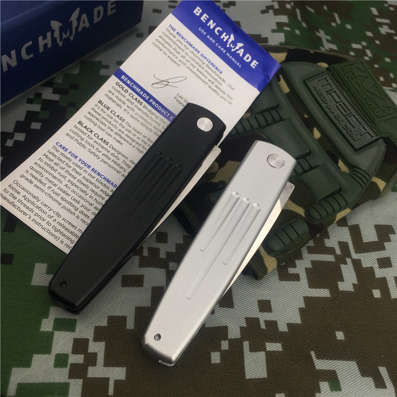 Tactical Pocket Benchmade 1000 Auto Spike Automatic Knife (3.6" Satin) Spring Assisted Open Folding knife Stiletto Survival outdoor multitool