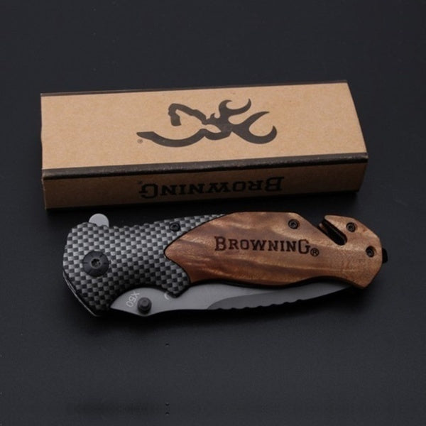 Outdoor Portable Swiss Army Knife Multi-function Knife High Hardness Hunting Camping Survival Tool
