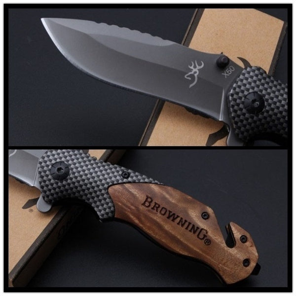 Outdoor Portable Swiss Army Knife Multi-function Knife High Hardness Hunting Camping Survival Tool
