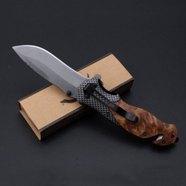 Outdoor Portable Swiss Army Knife Multi-function Knife High Hardness Hunting Camping Survival Tool