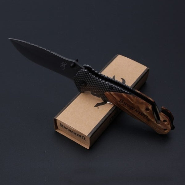 Outdoor Portable Swiss Army Knife Multi-function Knife High Hardness Hunting Camping Survival Tool
