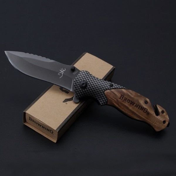 Outdoor Portable Swiss Army Knife Multi-function Knife High Hardness Hunting Camping Survival Tool