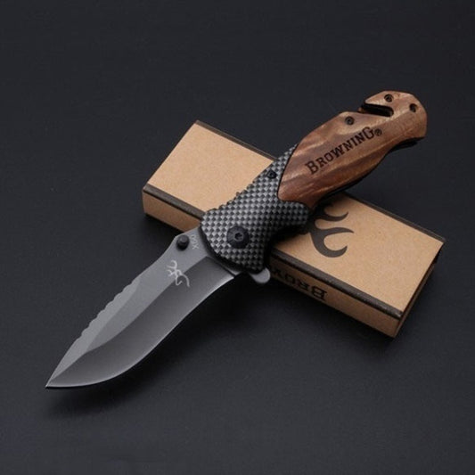 Outdoor Portable Swiss Army Knife Multi-function Knife High Hardness Hunting Camping Survival Tool