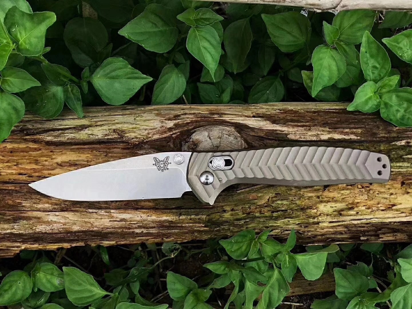 "Tactical Camping knife Benchmade 781 Anthem Folding Knife 3.5"" D2 Blade,Aluminum Handle Pocket Knife Survival Hunting Tools"