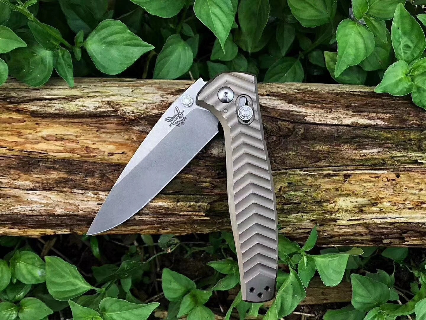 "Tactical Camping knife Benchmade 781 Anthem Folding Knife 3.5"" D2 Blade,Aluminum Handle Pocket Knife Survival Hunting Tools"