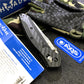 Hot Sale BENCHMADE 940 Osborne Folding Knife S90v Stone Washing Ordinary Blade Carbon Fiber Stripe Handle EDC Spring Assisted Tactical Folding Knife