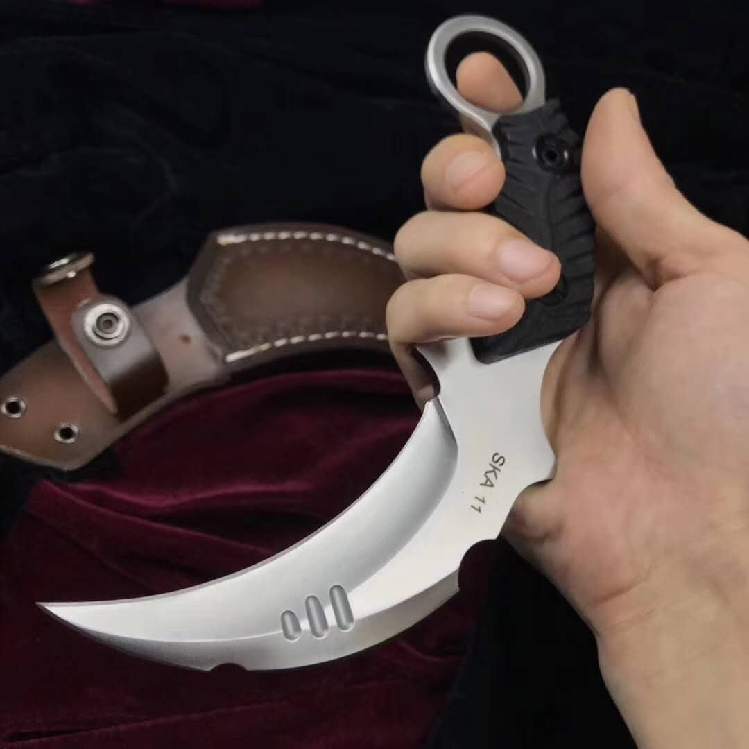 Steel Claw knives Hunting Knife Tactical Claw Neck Knife Camp Hike Outdoor Hunting Survival Tools Knife