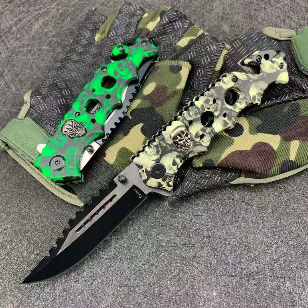 TAC-FORCE Folding Tactical Pockect Knife 8CR18MOV Steel G10 Handle EDC Outdoor Field Survival Tool 58HRC