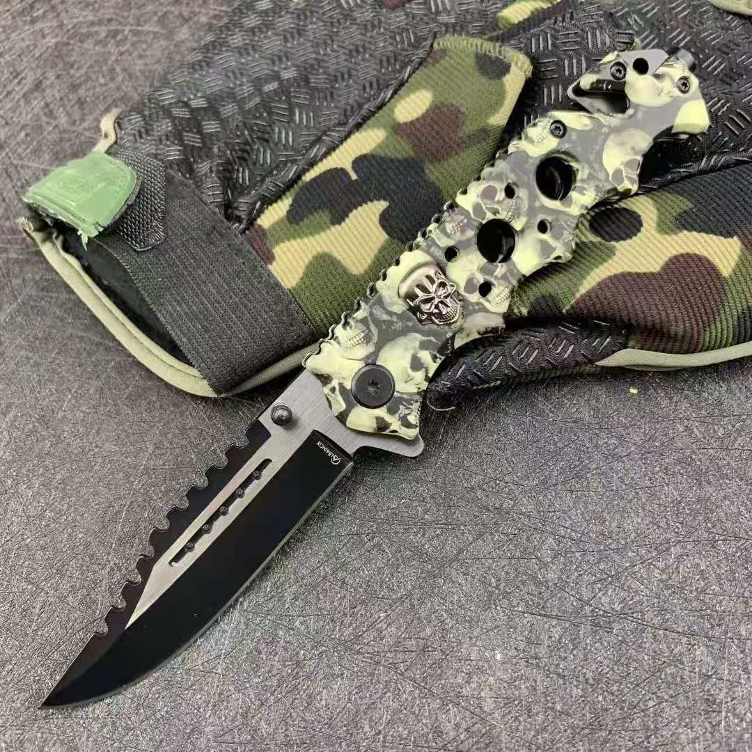 TAC-FORCE Folding Tactical Pockect Knife 8CR18MOV Steel G10 Handle EDC Outdoor Field Survival Tool 58HRC