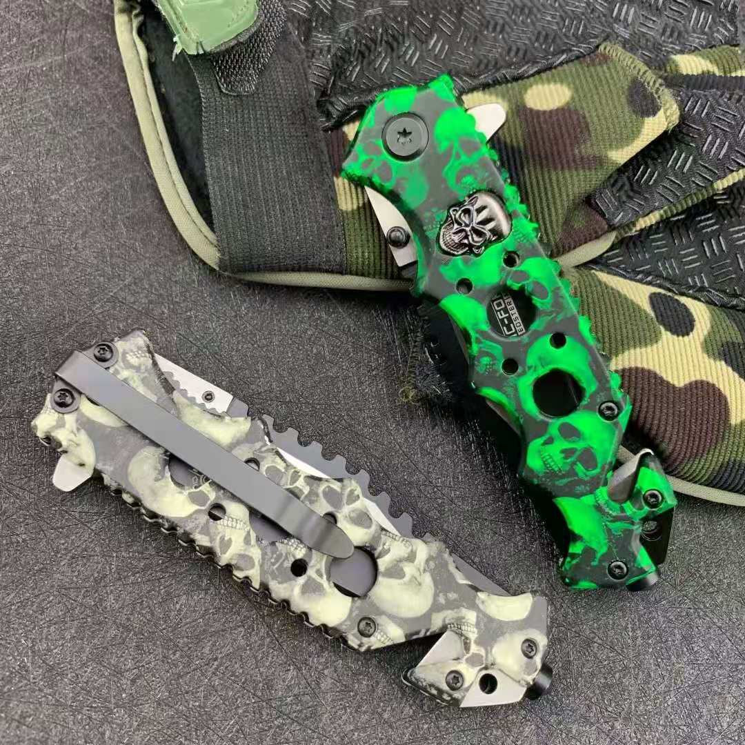 TAC-FORCE Folding Tactical Pockect Knife 8CR18MOV Steel G10 Handle EDC Outdoor Field Survival Tool 58HRC