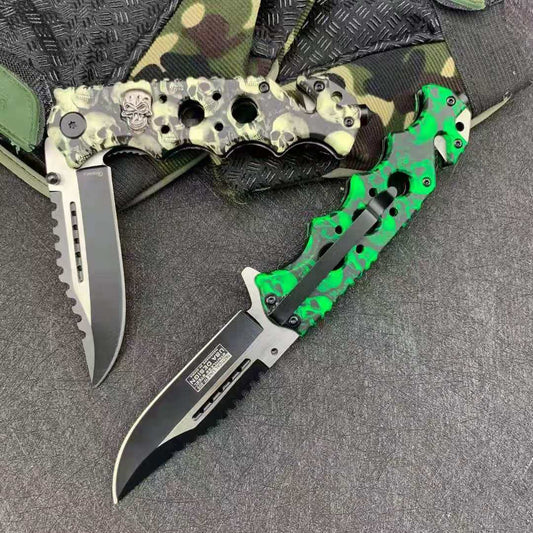 TAC-FORCE Folding Tactical Pockect Knife 8CR18MOV Steel G10 Handle EDC Outdoor Field Survival Tool 58HRC