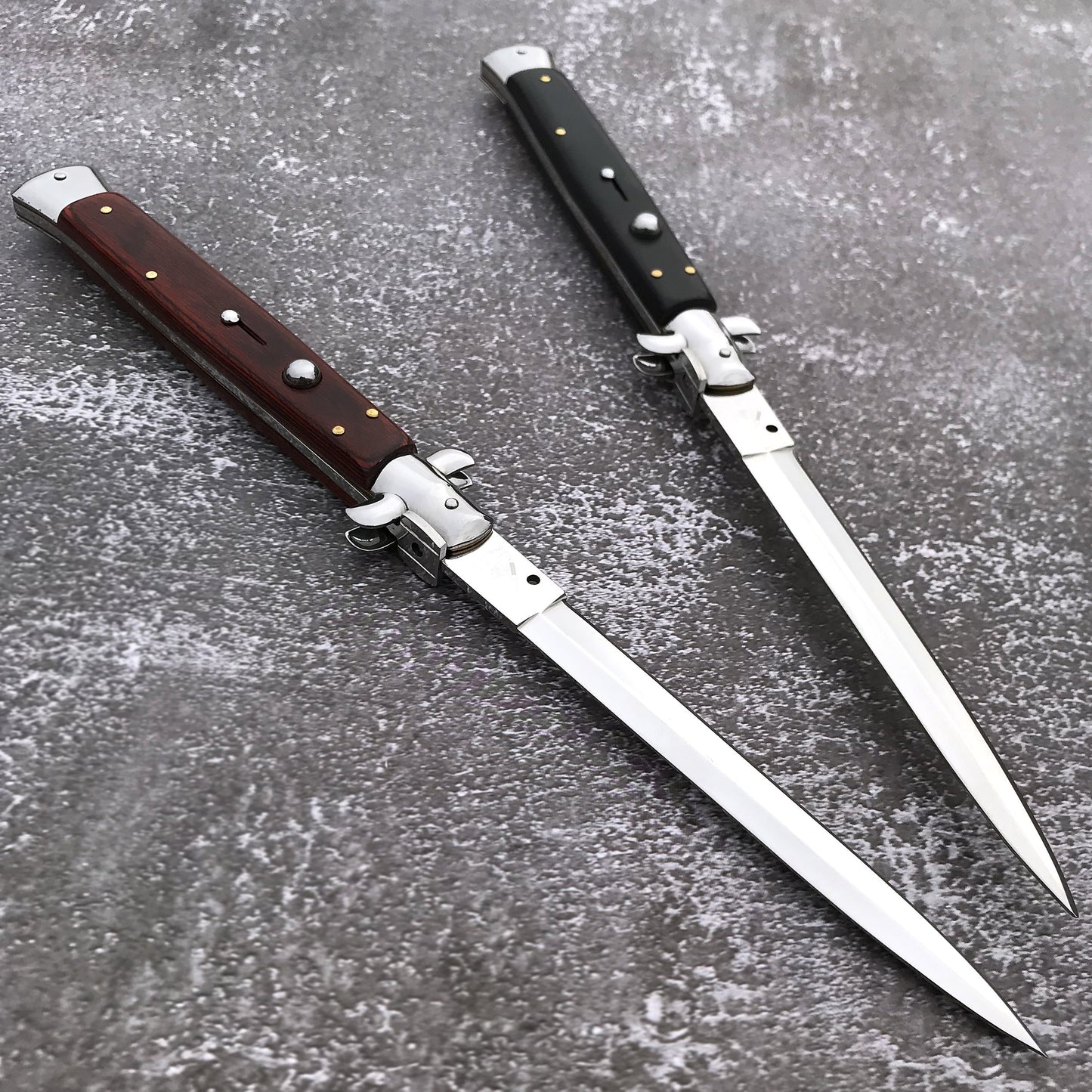 Classic retro style outdoor knife 13 Inch AKC Spring Knife Camping Knife Collection Knife Outdoor Pocket Knife