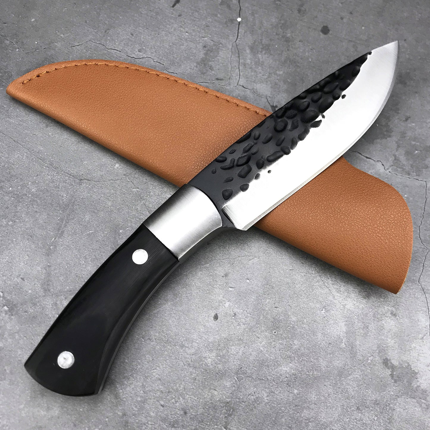 Hot Tactical Fixed blade knife Forged Steel blade Black wood handle Camping hunting knives outdoor survival tools dagger