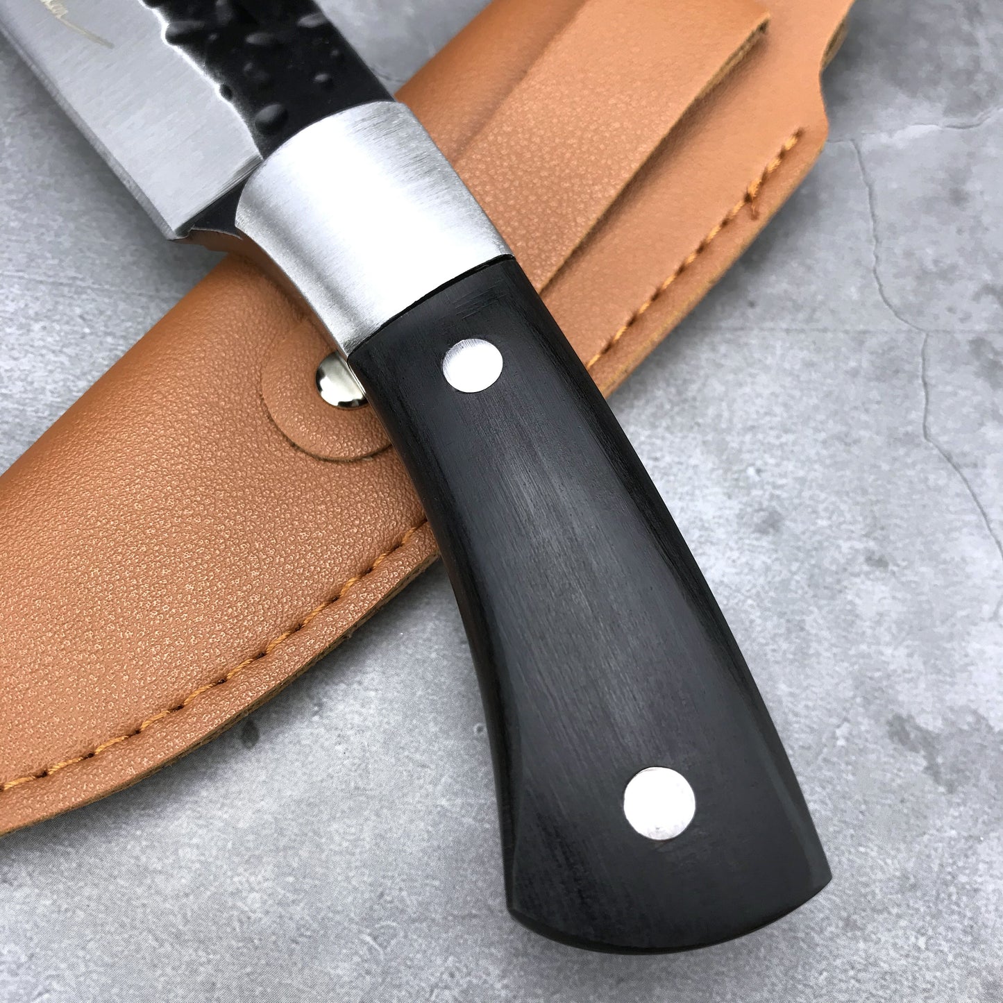 Hot Tactical Fixed blade knife Forged Steel blade Black wood handle Camping hunting knives outdoor survival tools dagger
