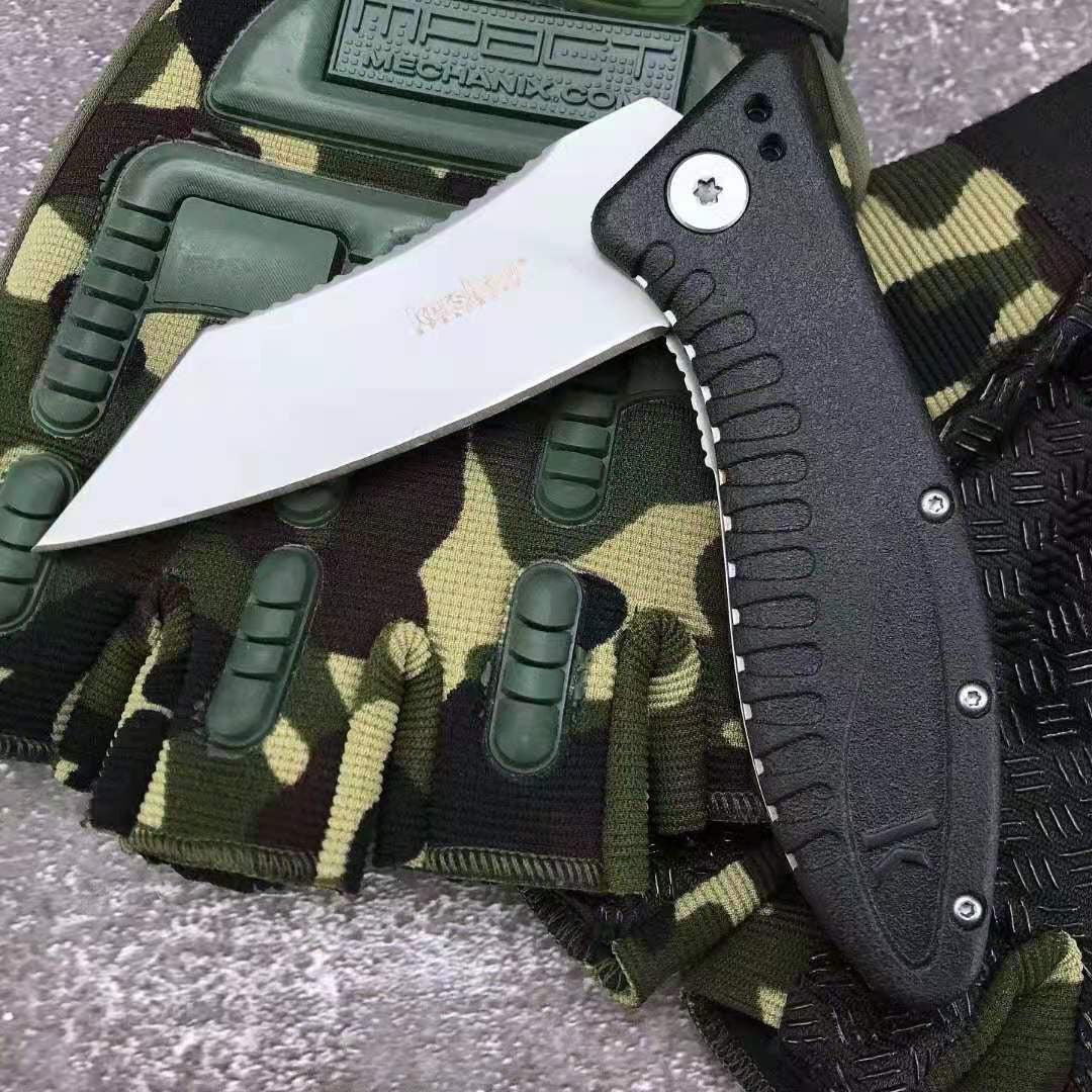 Kershaw 1319 folding pocket outdoor camping Knife 8cr13 blade ABS handle hunting survival tactical Utility fruit knives EDC tool