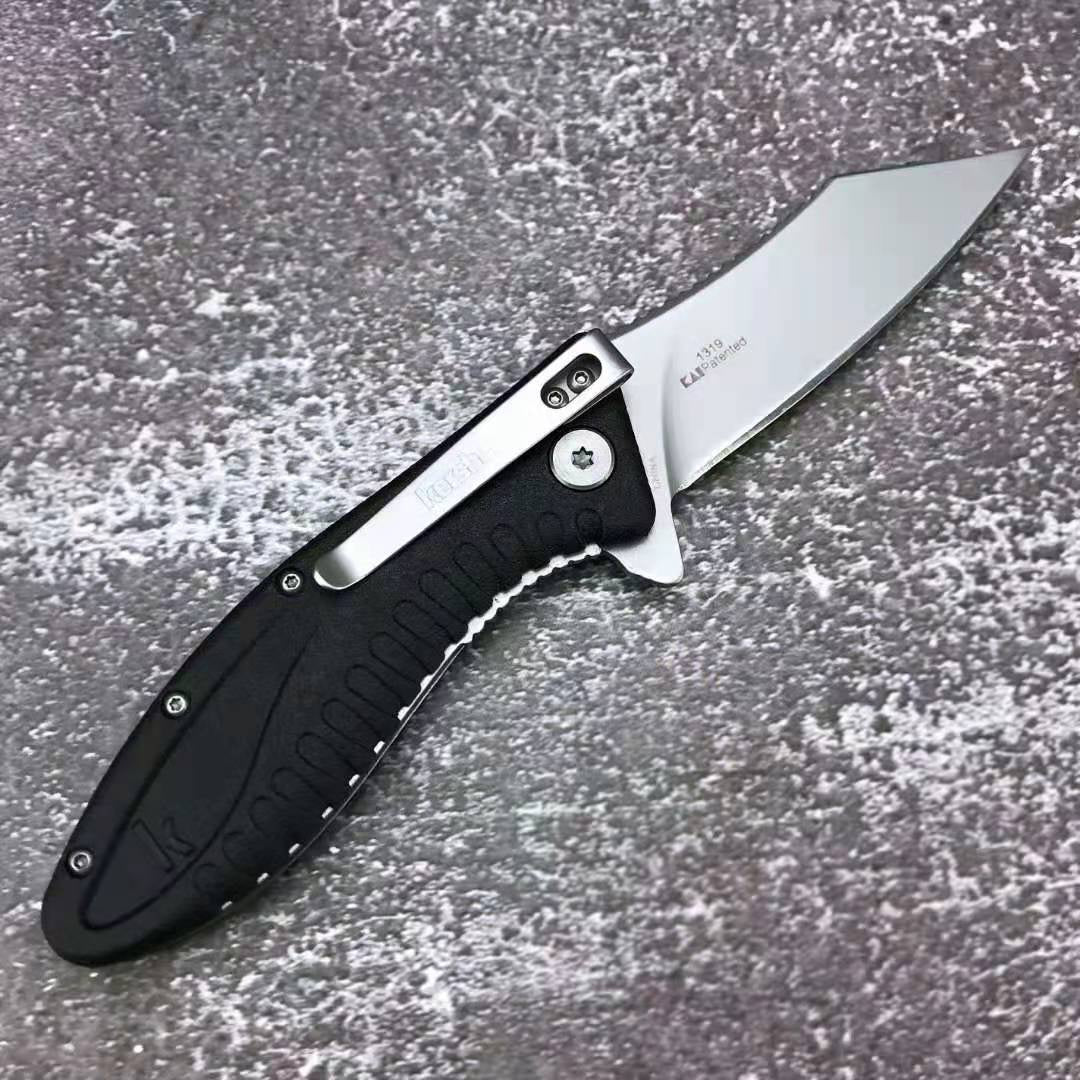 Kershaw 1319 folding pocket outdoor camping Knife 8cr13 blade ABS handle hunting survival tactical Utility fruit knives EDC tool