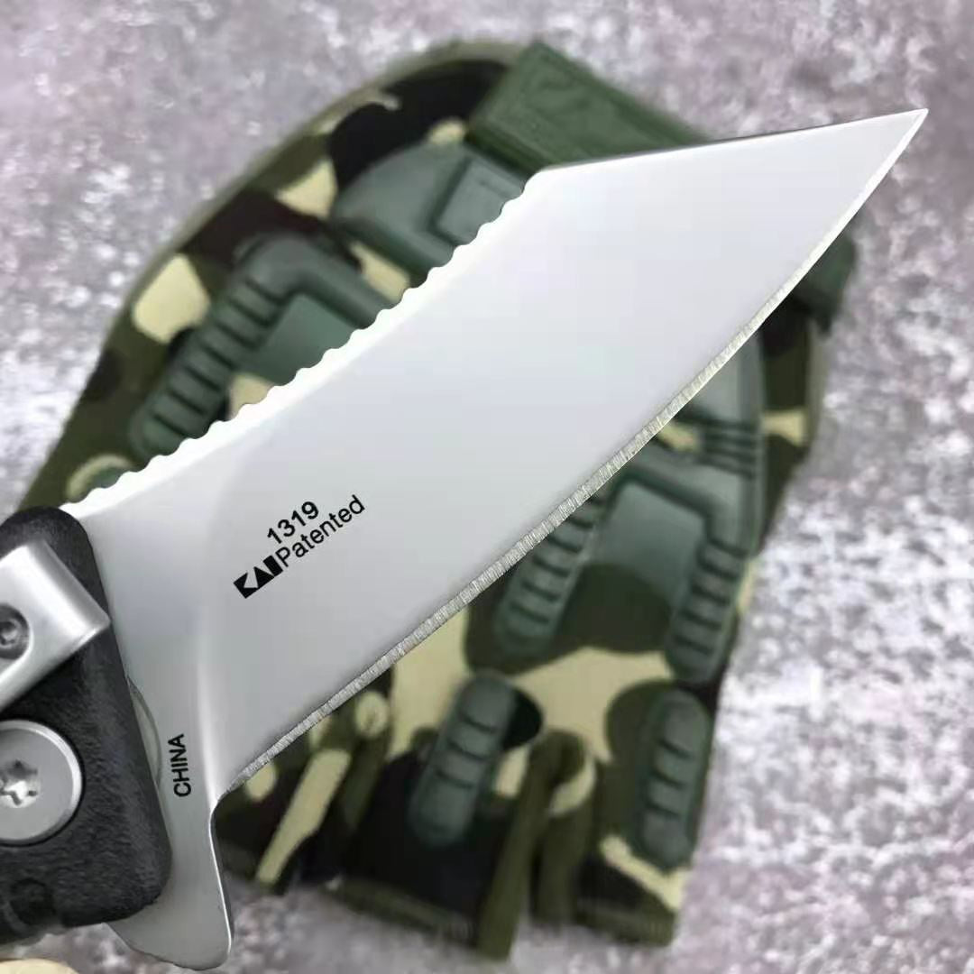 Kershaw 1319 folding pocket outdoor camping Knife 8cr13 blade ABS handle hunting survival tactical Utility fruit knives EDC tool
