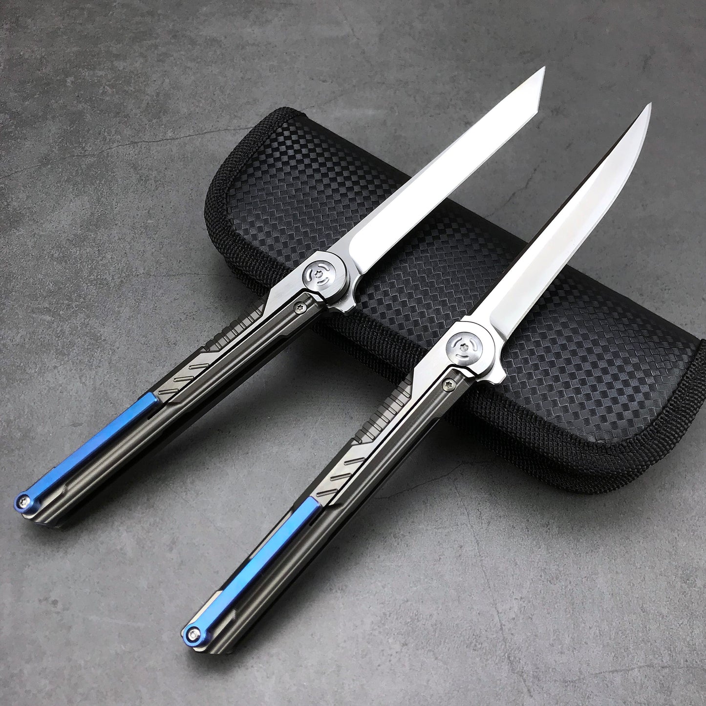 Ball Bearing M390 Steel TC4 Titanium Alloy Handle Pocket Folding Knife Camping Hunting Survival Tactical Knife Outdoor EDC Tools