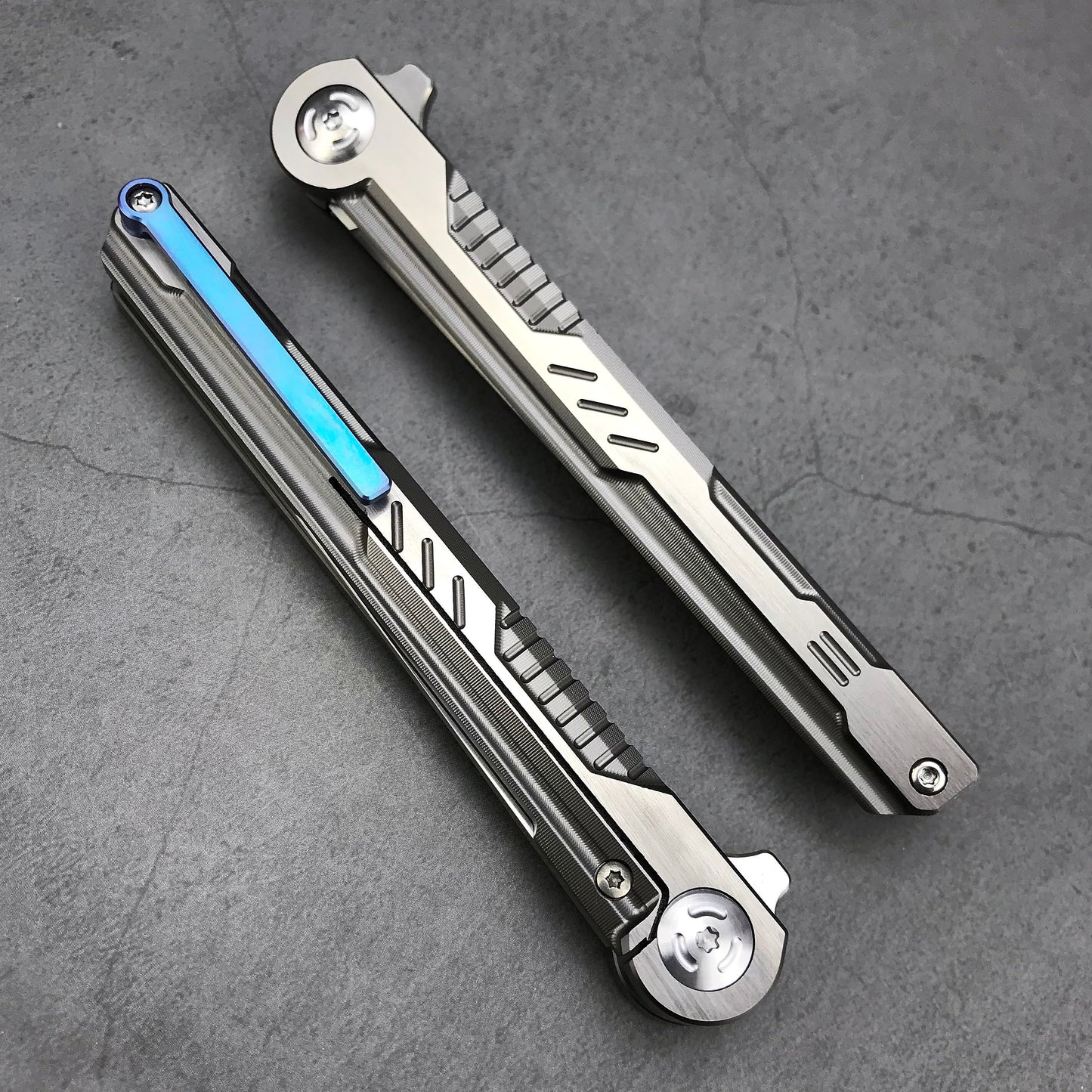 Ball Bearing M390 Steel TC4 Titanium Alloy Handle Pocket Folding Knife Camping Hunting Survival Tactical Knife Outdoor EDC Tools