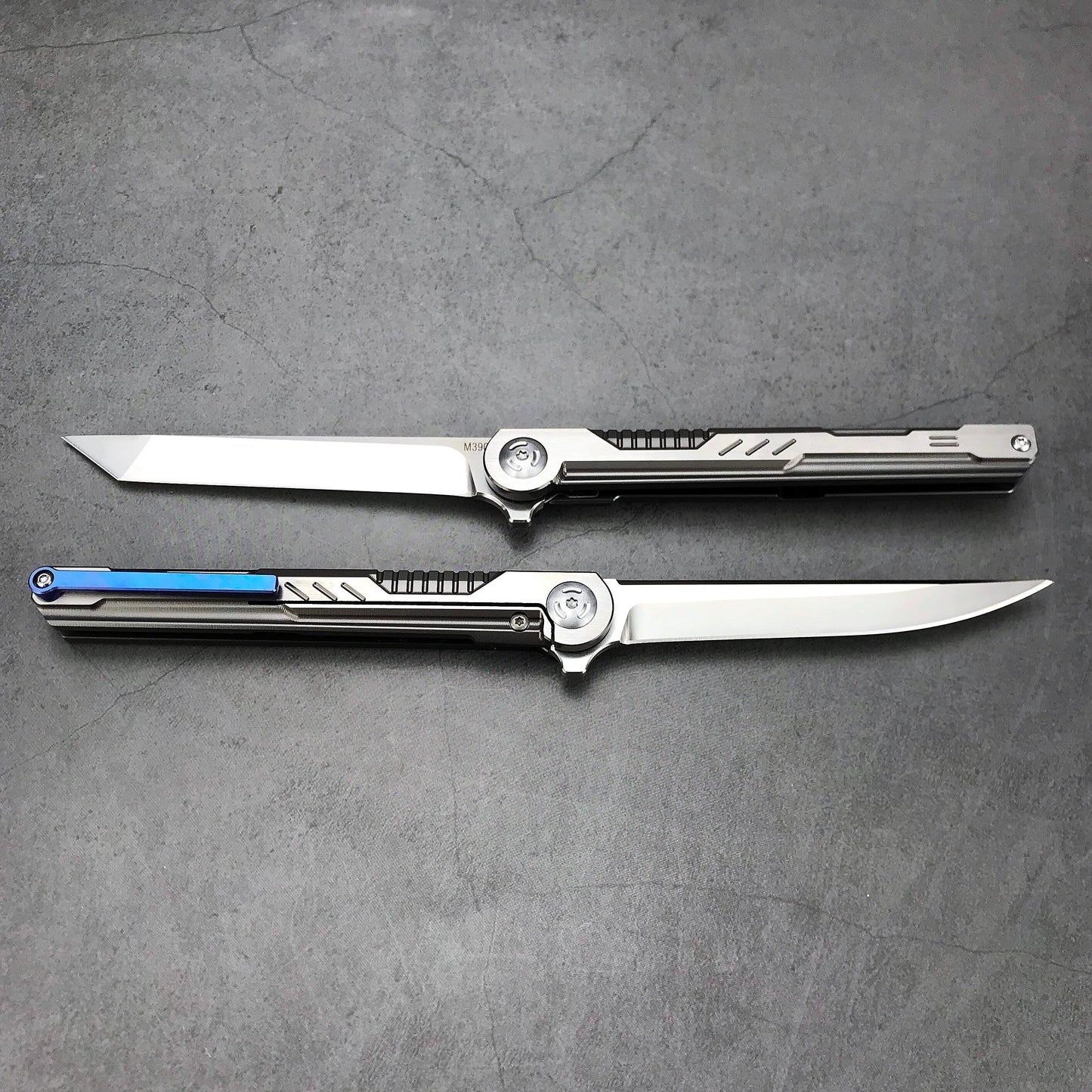 Ball Bearing M390 Steel TC4 Titanium Alloy Handle Pocket Folding Knife Camping Hunting Survival Tactical Knife Outdoor EDC Tools
