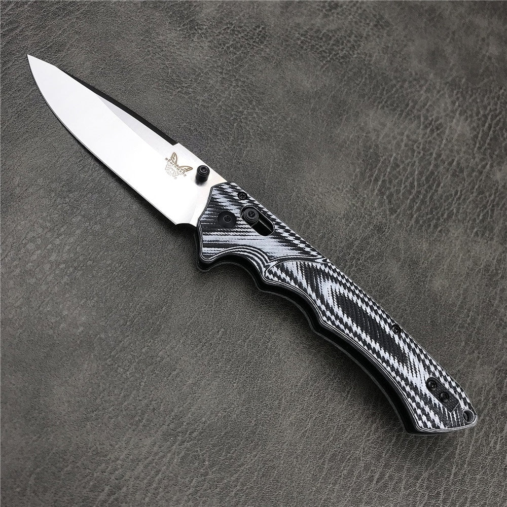 NEW Everyday Carry Knife Tactical Benchmade 615 Bugout AXIS Folding Knife S30V Satin Plain Blade Gift Box