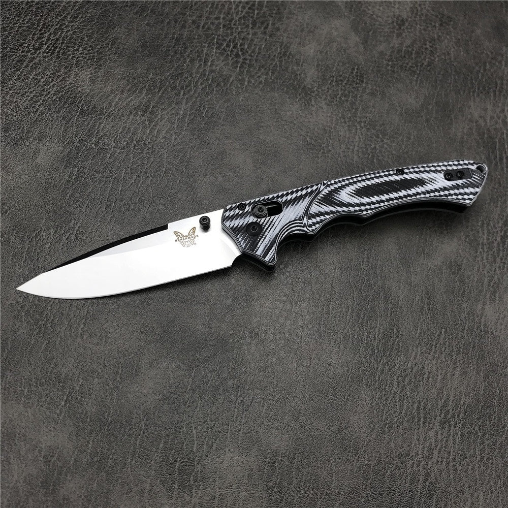 NEW Everyday Carry Knife Tactical Benchmade 615 Bugout AXIS Folding Knife S30V Satin Plain Blade Gift Box