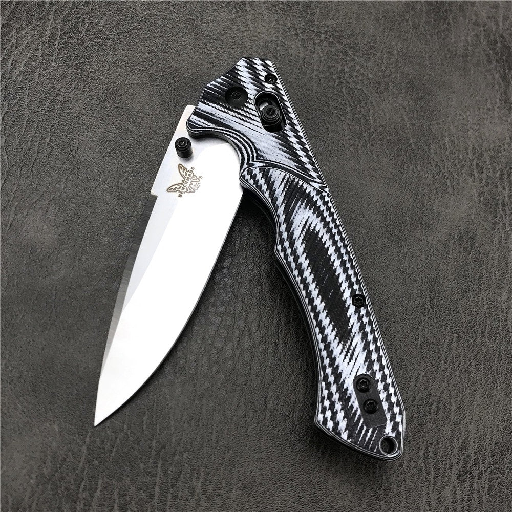 NEW Everyday Carry Knife Tactical Benchmade 615 Bugout AXIS Folding Knife S30V Satin Plain Blade Gift Box