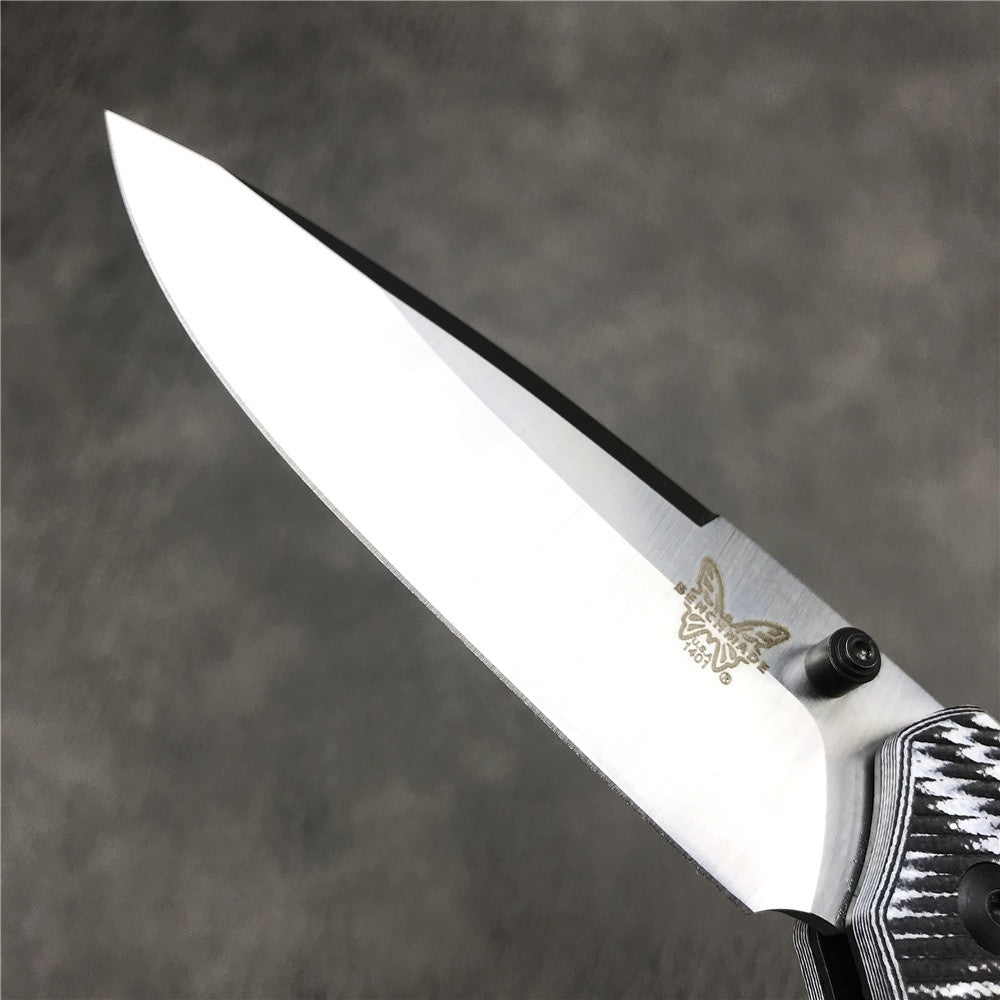 NEW Everyday Carry Knife Tactical Benchmade 615 Bugout AXIS Folding Knife S30V Satin Plain Blade Gift Box