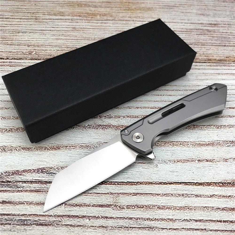 D2 Steel Folding Blade Knife Survival Camping Hunting Tactical Knives Outdoor Combat Knives Self Defense EDC Hand tools Gift for Man
