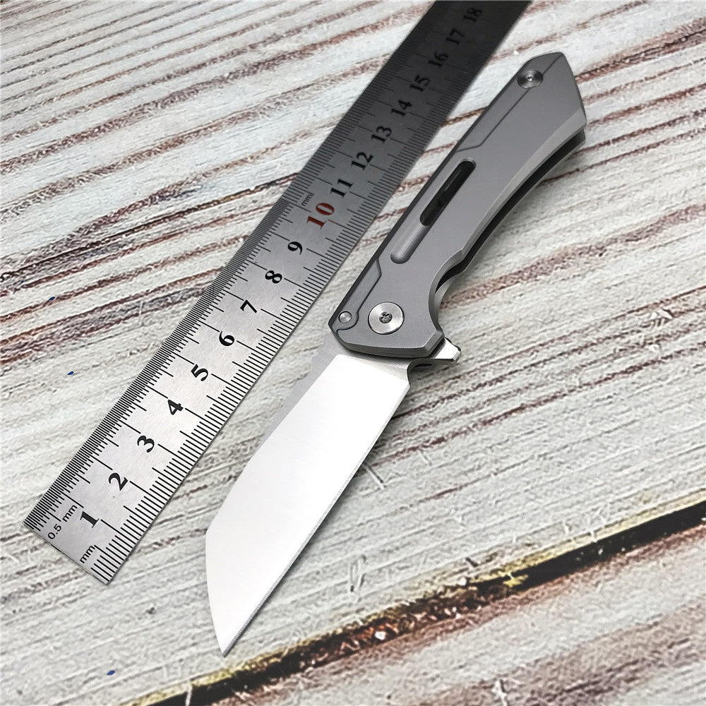 D2 Steel Folding Blade Knife Survival Camping Hunting Tactical Knives Outdoor Combat Knives Self Defense EDC Hand tools Gift for Man