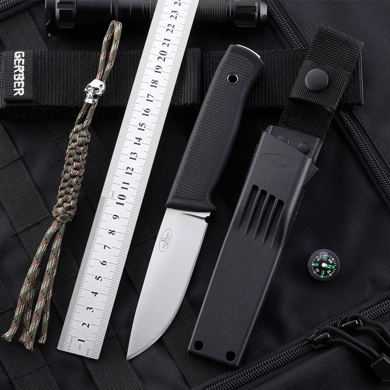Falkney 2021 New Tactical Fixed Knife 7Cr13 Blade ABS Handle Fixed Knife with Sheath Military Knives