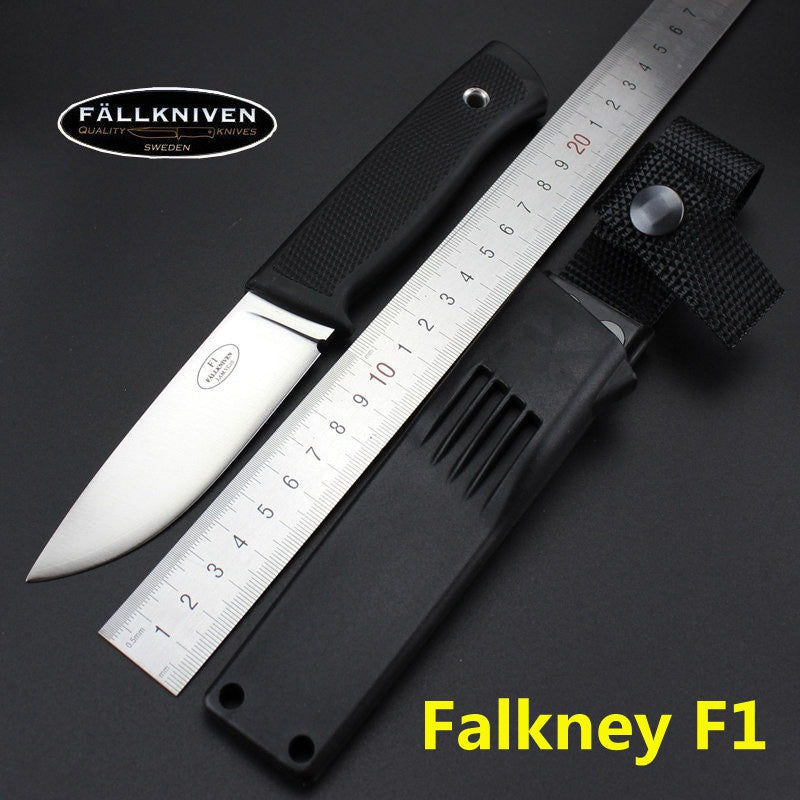 Falkney 2021 New Tactical Fixed Knife 7Cr13 Blade ABS Handle Fixed Knife with Sheath Military Knives