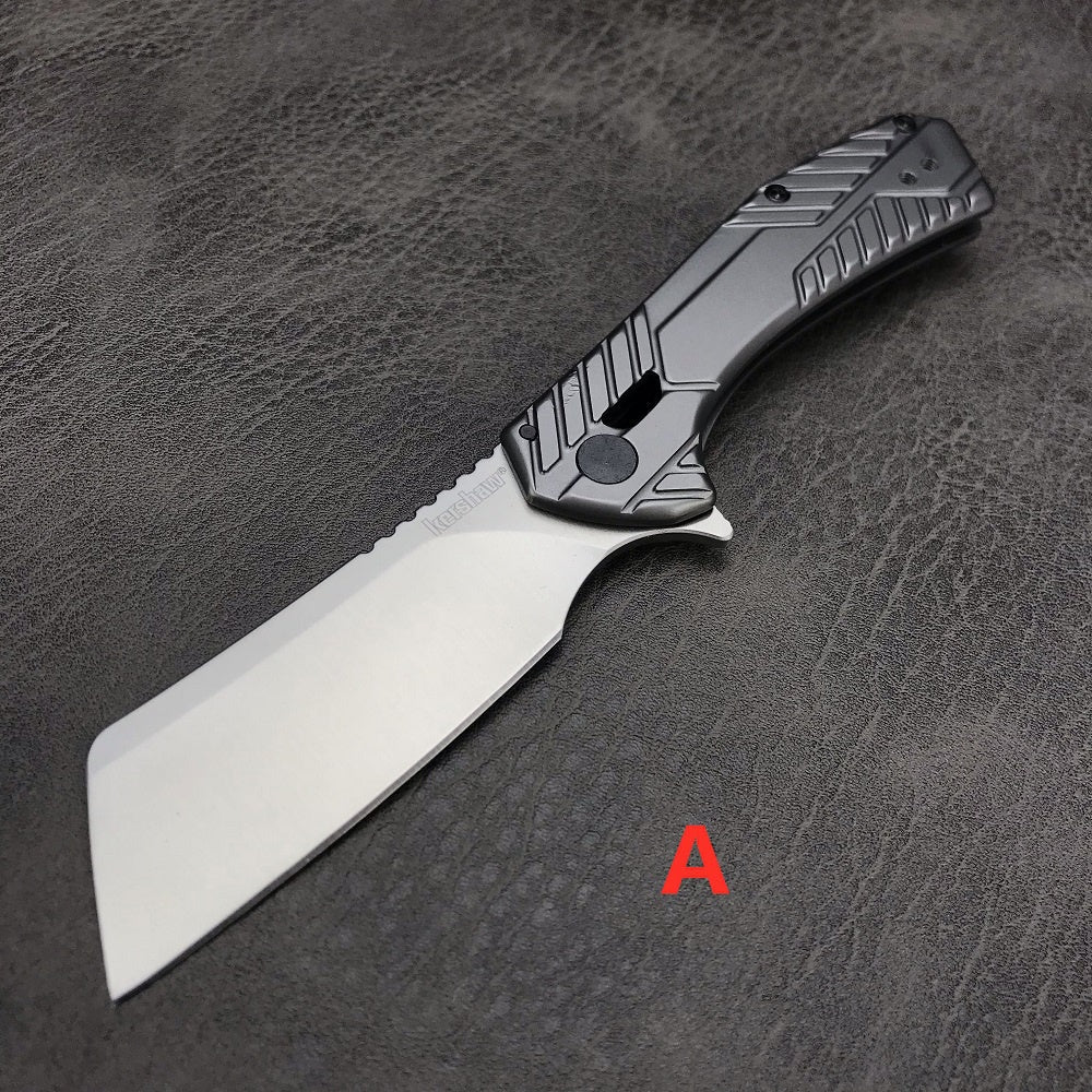 Kershaw 3445 Assisted Flipper Pocket Folding Knife Stainless Steel Handles 8cr13mov Blade Best Buy mfro Outdoor Gear Lab Includes Frame Lock, SpeedSafe Assisted Opening and Reversible Pocketclip