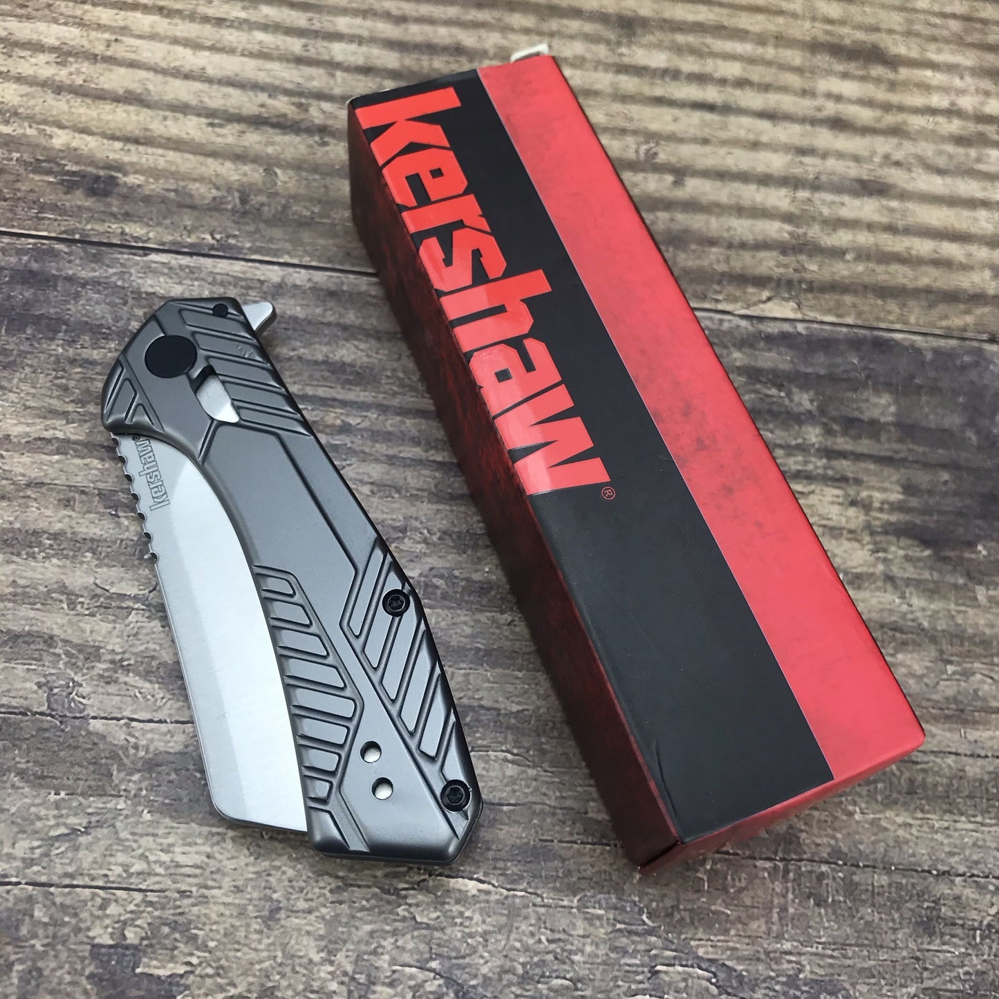 Kershaw 3445 Assisted Flipper Pocket Folding Knife Stainless Steel Handles 8cr13mov Blade Best Buy mfro Outdoor Gear Lab Includes Frame Lock, SpeedSafe Assisted Opening and Reversible Pocketclip