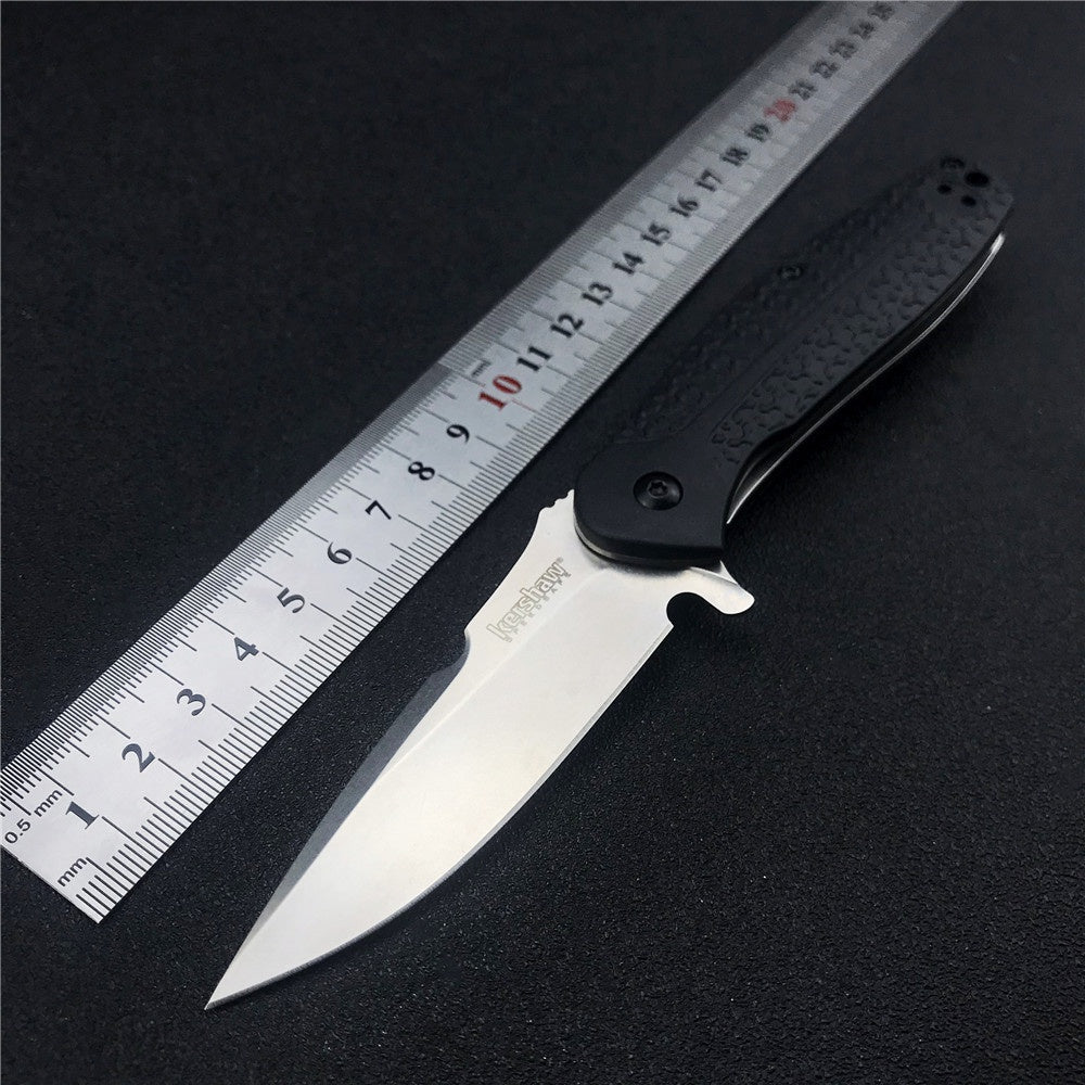 Kershaw 1970 Folding Knife Nylon Glass Fiber Tactical Handle 3cr13 Mov Steel Pocket Knife Camping Knife EDC Tool Selfdense Knife