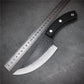 Cleaver Boning Knives Serbian Knife With Leather Sheath Handmade Forged Kitchen Knife Full Tang Butcher Knives