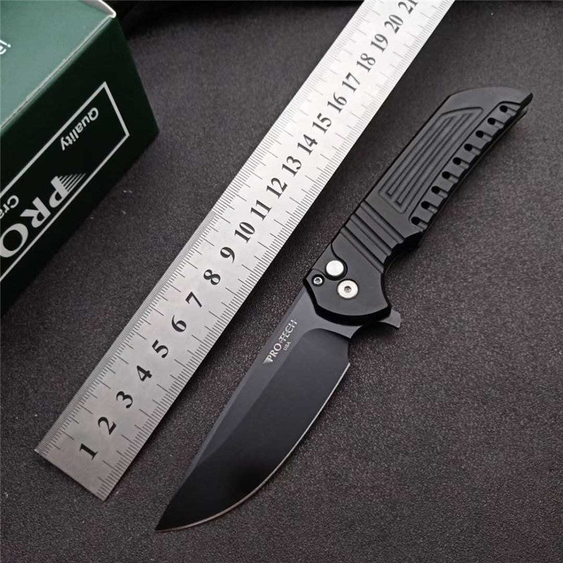 Pro-Tech  Spring Assist Automatic knife Portable Survival Dagger Tactical folding pocket knife Hunting&Tactical Knives outdoor camping knife flick knife military knife OTF