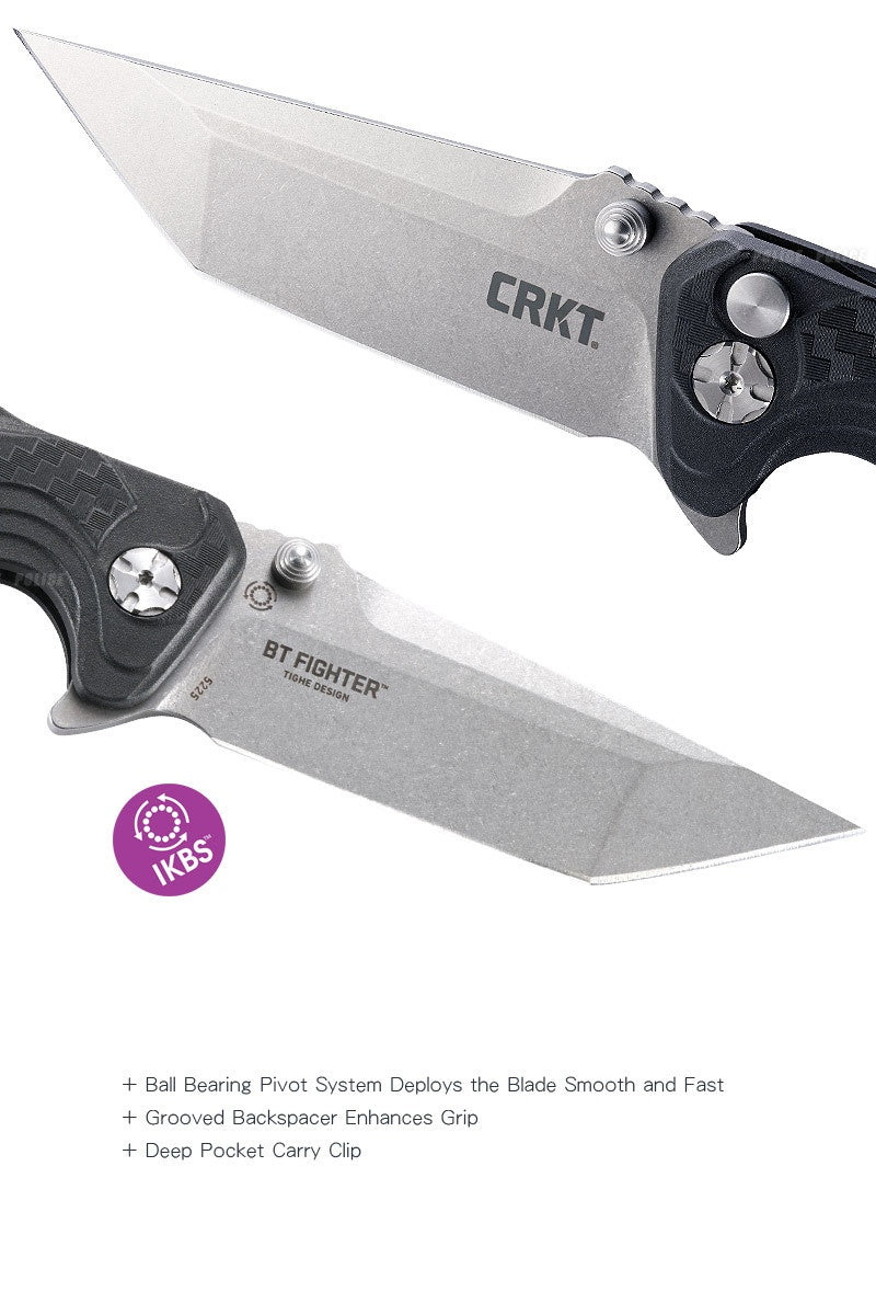CRKT 5225 Richard Rogers CEO Gentleman's Folding Knife Tactical Folding Camping Survival Pocket Lock Knife Gift Box