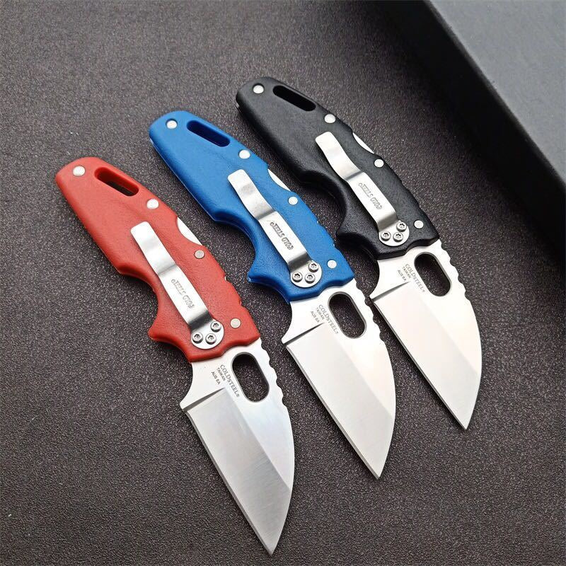 20LT "Tuff Lite" Folding Pocket Mini Knife Nylon Glass Fibre Handle Outdoor Survival Dagger AUS-8A Balde Tactical Camping Tools,color Box Gift