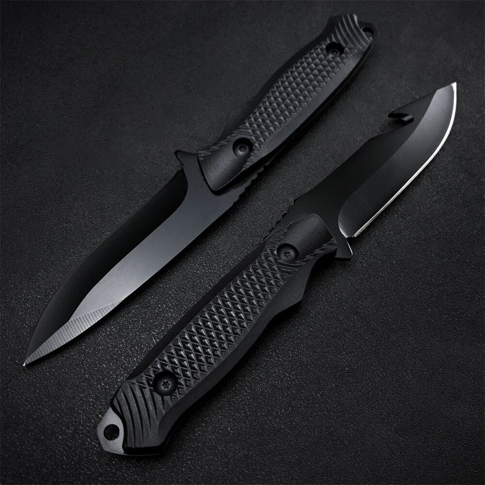 Dropshipping Tactical Seal Fixed Blade Knife 5CR13MOV Steel Blade ABS Handle Pocket Flip Knives Collection GIFT Knife Cover