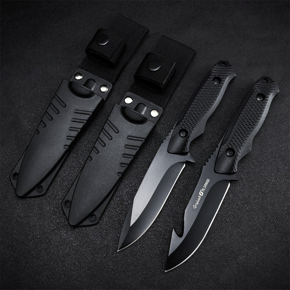 Dropshipping Tactical Seal Fixed Blade Knife 5CR13MOV Steel Blade ABS Handle Pocket Flip Knives Collection GIFT Knife Cover