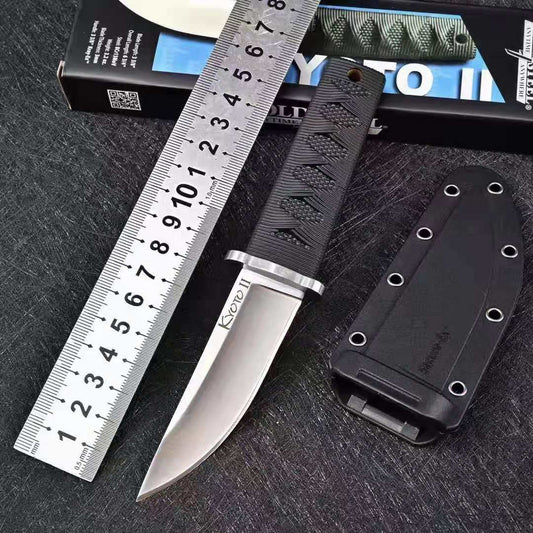COLD STEEL Samurai Nylon Glass Fibre Handle Home Kitchen Chef Paring Knife Outdoor Camping Hunting Knife Gift K Sheath