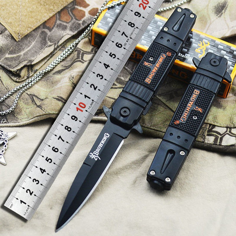 NEW Browning Swordfish Folding Knife Outdoor Knife Camping Self Defense Outdoor Survival Knife Military Knife Folding Knife Gift Box