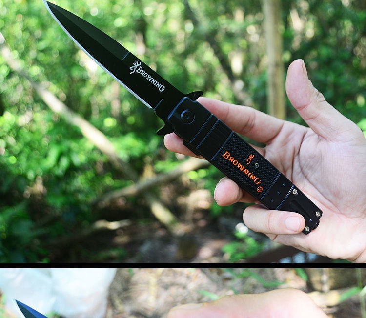 NEW Browning Swordfish Folding Knife Outdoor Knife Camping Self Defense Outdoor Survival Knife Military Knife Folding Knife Gift Box